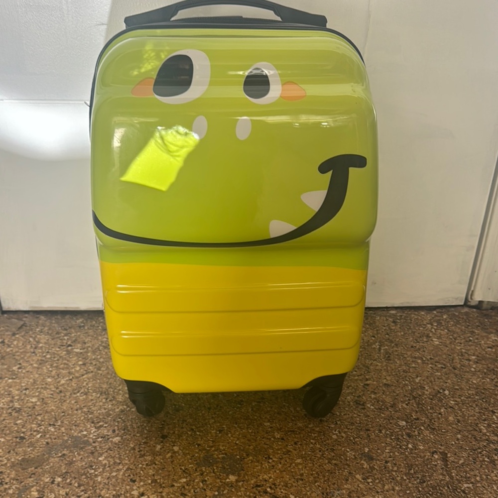 Dinosaur kids luggage